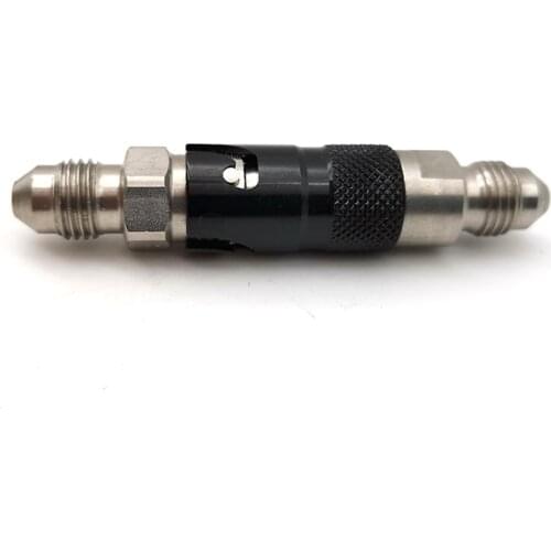3 AN AN3 CNC Aluminum Quick Release Brake Fluid Line Coupling Fitting Adapter