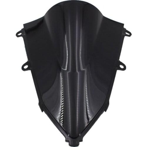 Motorcycle Accessories Black ABS Motorcycle Double Bubble Windscreen Windshield Shield for Honda CBR650R 2019-2020