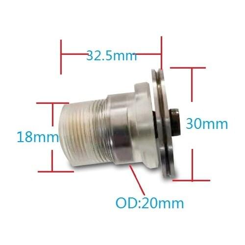 EDM Organic Glass Guide Wheel Assemble OD30* OD20* OD18*L32.5mm