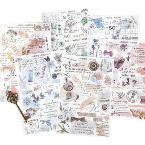 Free shipping20packs/lot Japanese Cute Kawaii Diary Romantic Store Children Stationery Scrapbook Christmas Sticker