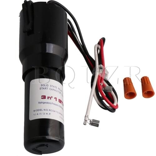 BQLZR Model NO.RCO410 3 N 1 Start Kit Refrigerator or Freezer 115VAC Capacitor