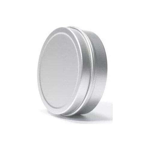 100pcs50ml 62x22mm Aluminum Cream Jar Tin Cosmetic Lip Balm Containers Nail Derocation Crafts Pot Bottle Screw Thread Podwer Box