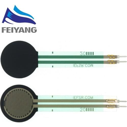 FSR402 Force Sensitive Resistor 0.5 inch For Arduino compatible Force Sensing Resistor