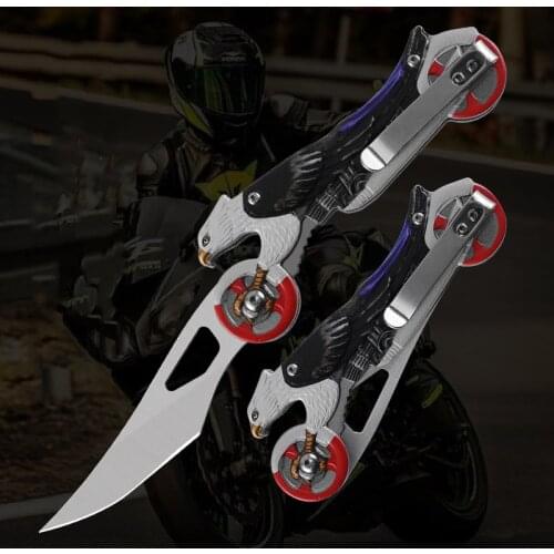 Pocket Folding Knife Eagle Motorcycle Styling Tactical Camping Hunting Self Defense Knives Outdoor EDC Tools Utility knife