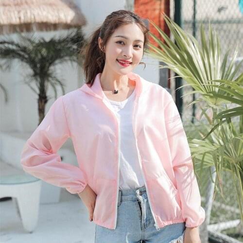 Thin Jacket Multifunctional Female Large Size Overalls Summer Sunscreen Windbreaker Jacket Sunscreen Clothing Couple Models