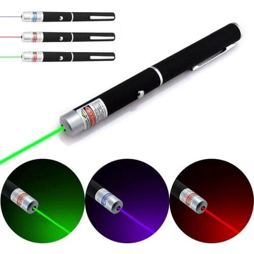 Laser Pointer Pen Sight Laser 5MW High Power Powerful Green Blue Red Hunting Laser Device Survival Tool First Aid Beam Light