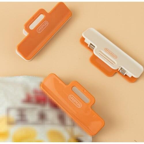 Multifunction Bag Sealing Chip Fresh Food Storage Clips For Food Packages Plastic Bag Sealing Clip Moisture-proof Snack Clip