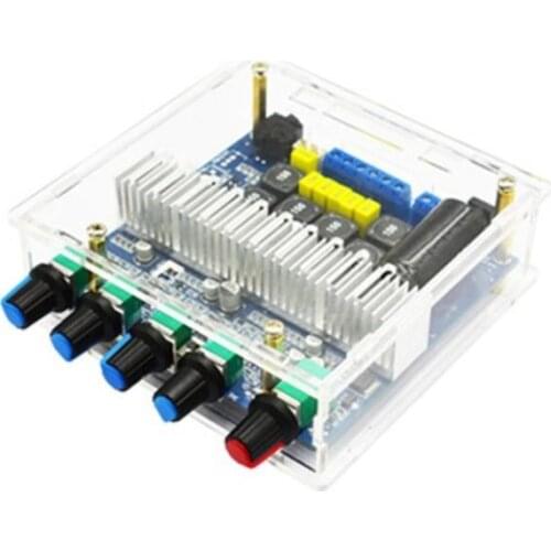 TPA3116 Subwoofer Amplifier Board 2.1 Channel High Power Bluetooth Digital Power Amplifier Board DC 12V-24V U1JE