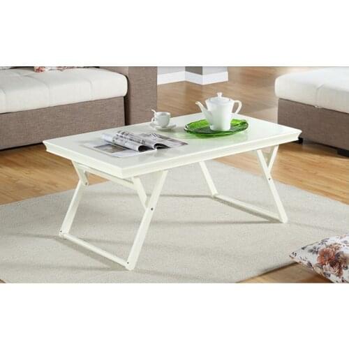 Completely real wood folding table.. Living room desk. Modern simple small family. Small tea table