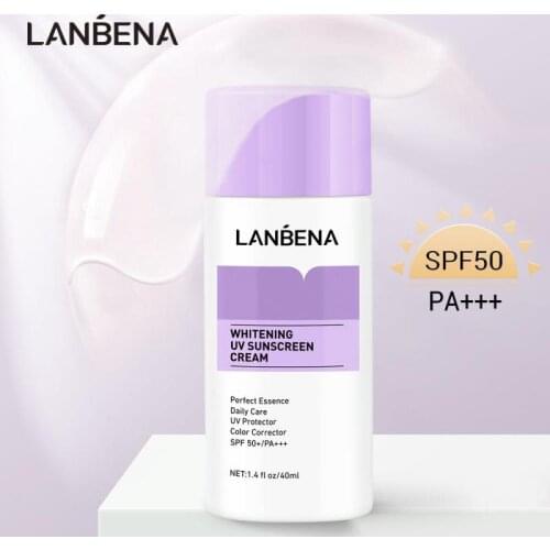 Professional Face Base Primer Women Makeup Sunscreen Isolation Cream Green /Purple Bottle Natural Attire Brighten Skin TSLM1