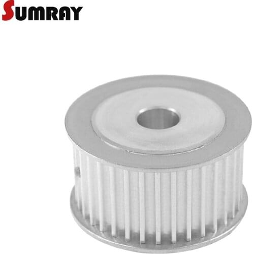 Timing Belt Pulley 3M 35T 5/6/8/10/12mm Bore Thooth Belt Pulley 16mm Belt Width For 3mm Teeth Pitch HTD 3M Timing Belts