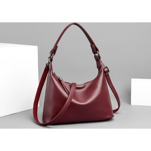 YourSeason Ladies 2021 Soft PU Leather Shoulder Bags Fashion Large Capacity Women Elegant Crossbody Bag