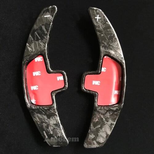 Forged Carbon Fiber Steering Wheel Paddle Shifter Extension For Mercedes Benz A B C E GLE Class W176 W205 W246 C117 W218 C200