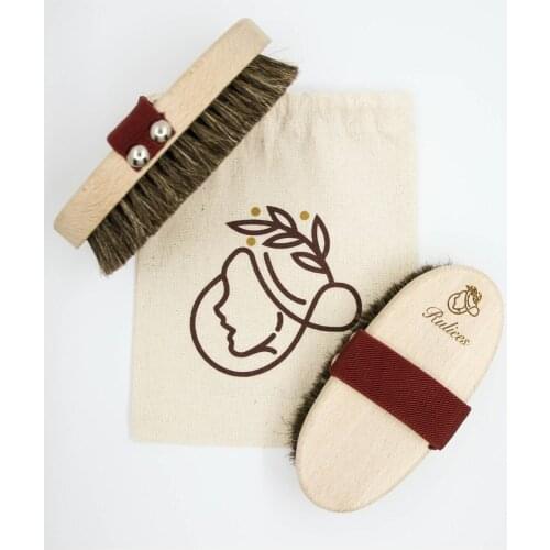 100 natural Horsehair Cellulite Brush