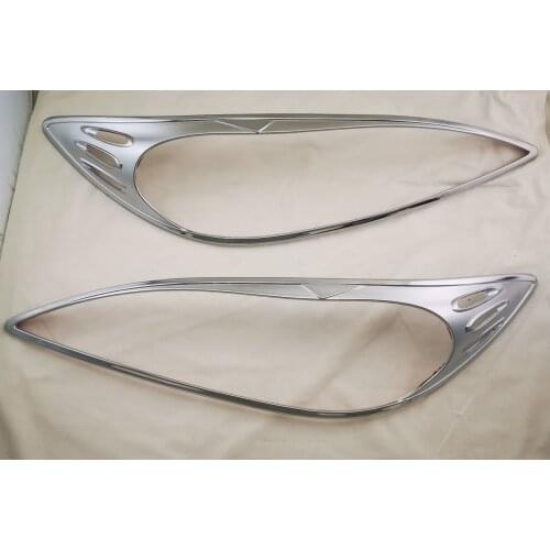 2pcs ABS Chrome Car HEAD LAMP COVER for Toyota VX30 CAMRY 2002-2006 Decorate the front lamp shade of your car