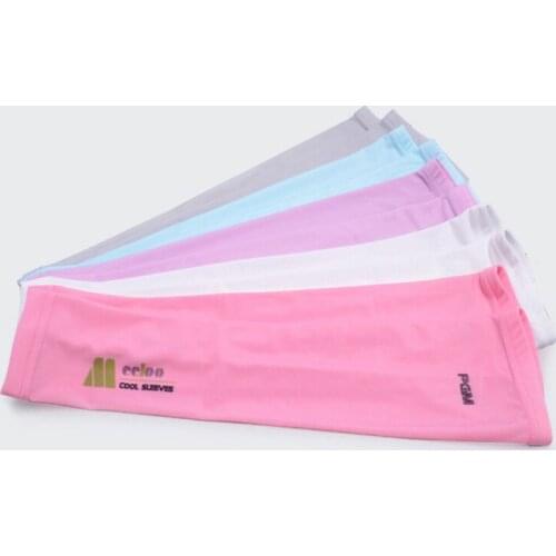 2pcs/pair Summer Sun Protection Cuff Quick Dry Long Sleeve Arm Socks Stockings Running Riding Cycling Golf Arm Protector Anti UV
