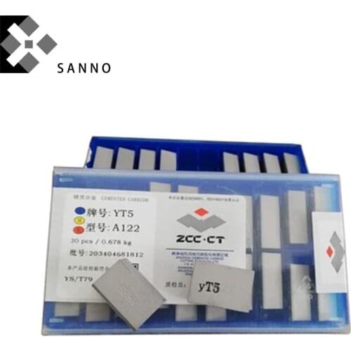20PCS YT15 YT5 YW1 YW2 YG6 YG8 A122 cnc carbide cutting tools blade welding inserts brazed insert CNC carbide tips turning blade