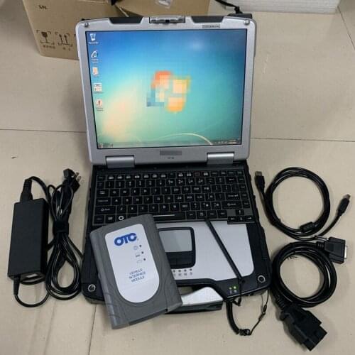 2019 Auto repair Diagnostic Tools For T-oyota Diagnostic Tester Super IT3 GTS OTC V14.10.028 with CF 30 CF30 4G and 320GB HDD