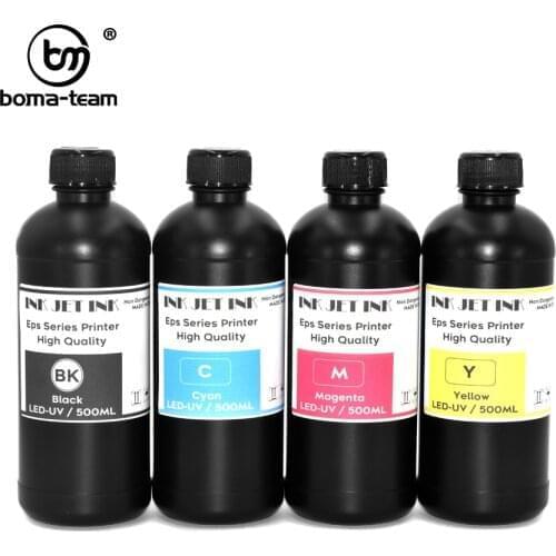 5113 4720 DX5 DX7 DX11 Rigid LED UV Ink For Epson L800 L1800 L1300 XP-600 TX-800 Inkjet Flatbed Printer