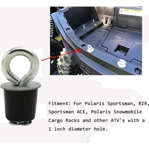 UTV ATV Accessories 4/5/6 PCS Tie Down Anchor Tie Downs Anchors Eye Bolt Fasteners For Polaris RZR 570 900 ZR S 900 800 1000 XP