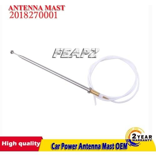 Car Power Antenna Mast OEM Replacement Cord AM FM Radio for Mercedes Benz W124 W126 W201 C107 R107 1981-1993 2018270001