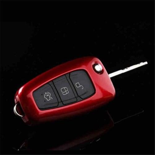 Car Styling Key Cover Case For Ford Focus 3 4 St Kuga Mondeo Mk4 Fiesta Fusion Ecosport 2012 2013 2014 2015 Abs Keychain For Car