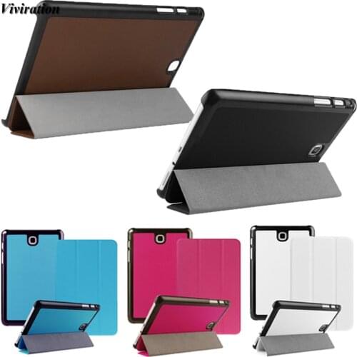Tablet Case For Samsung Galaxy Tab A 9.7 Inch T555 T550 SM-T555 SM-T550 Flip Stand PU Leather Smart Cover Luxury Protector Shell