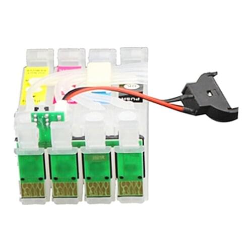 CISSPLAZA Empty CISS CIS Ink cartridges compatible for epson Workforce WF-2010W WF-2510WF WF-2520 WF-2530WF WF-2540 T1631