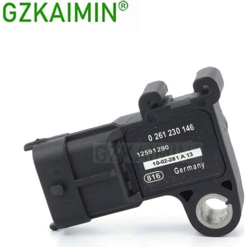 Manifold Absolute Pressure MAP Sensor 0261230146 12591290 55573248 For GMC Saturn Astra for Chevrolet Aveo Camaro Corvette