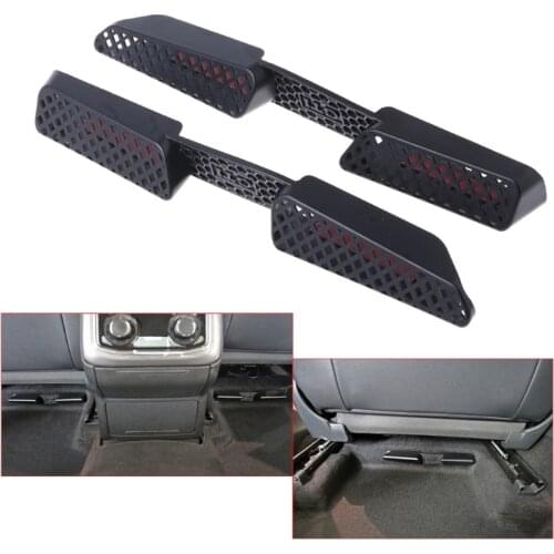 2Pcs Car Rear Seat Air Condition Vent Outlet Cover For SEAT LEON / SKODA Octavia
