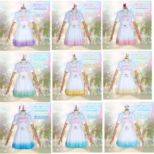 Love Live Nozomi Tojo Nishikino Maki Kotori μs 8th A song for you! you? Lolita Dress COsplay Costume H