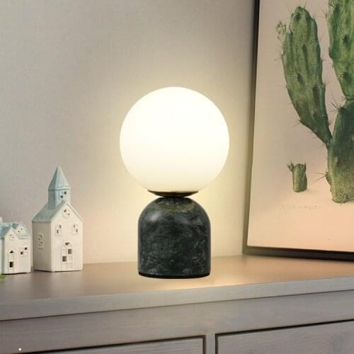 Marble sitting room small children room the bedroom of the head of a bed lamp art study example room desk lamp
