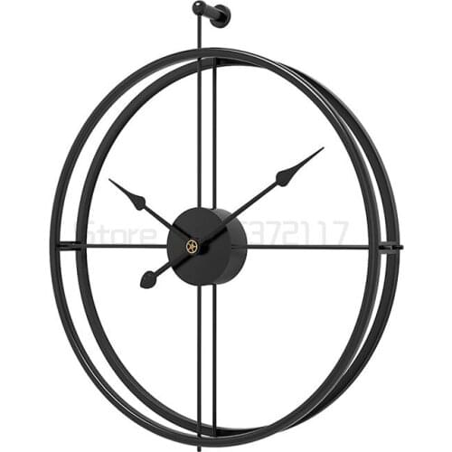 Living room clock creative household wall clock fashion modern simple atmosphere clock art luxury wall Watch