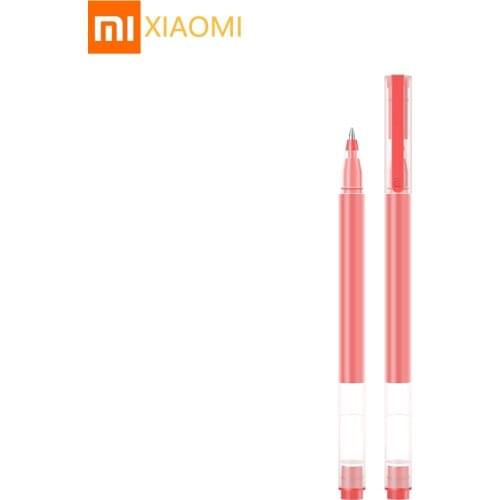 NEWEST Xiaomi Mi Ink Pens Red High-capacity Xiomi Mihome Gel Pen Xaomi For Office Student School Writing Luxury Xaomi Original