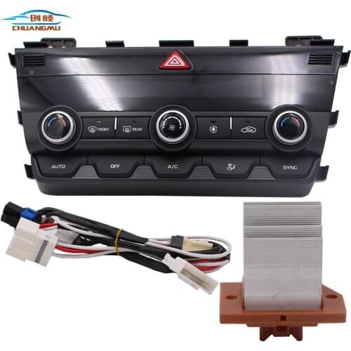 CHUANGMU For Elantra AD 2017 Heater Control AC/ switch automatic air conditioning auto/ manual air conditioning control panel