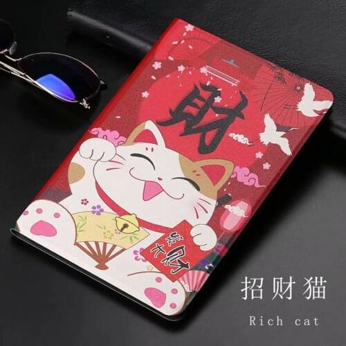 Tablet Protective Shell Coloured drawing Fashion PU Leather Fundas Shockproof Stand Smart Cover For iPad Pro 11 Case 2018+pen