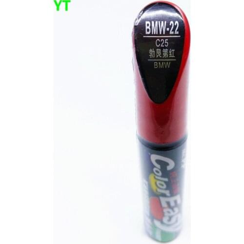Car scratch repair pen, auto brush paint pen for BMW 3 series, 5 series, X1,car painting pen