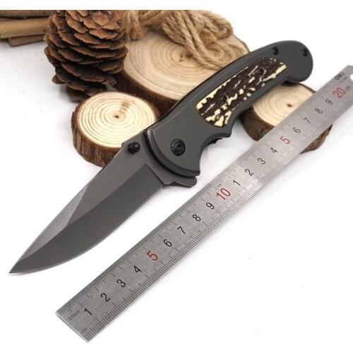 Folding Pocket Knife Tactical Survival Knife 440C Blade Outdoor Camping Hunting Knives EDC Multi Tools