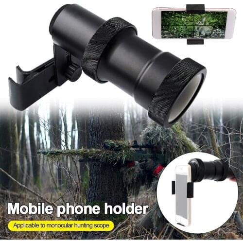 Universal Phone Lens Mounting Adapter For Rifle Scope Adapter Camera Bracket Connecting the Scope to Holder Monocular Bracket