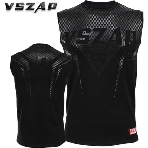 VSZAP SHARP Sleeveless vest T-shirt MMA Combat Muay Thai Boxing fitness Martial arts Lin clothes muscle sports man