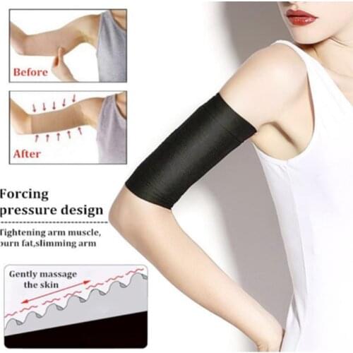 1 Pair Fat Weight Loss Arm Shaper Fat Buster Off Cellulite Slimming Wrap Belt Band for Women Lady Girl Massage For Women