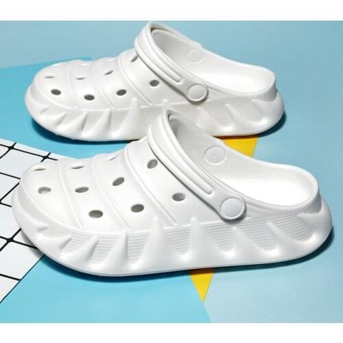 2021 Youpin Sandals Hole Shoes Men Beach Shoes Light Sandals Home Slippers Outdoor Summer Wading Sneaker Leisure Shoes Big Size