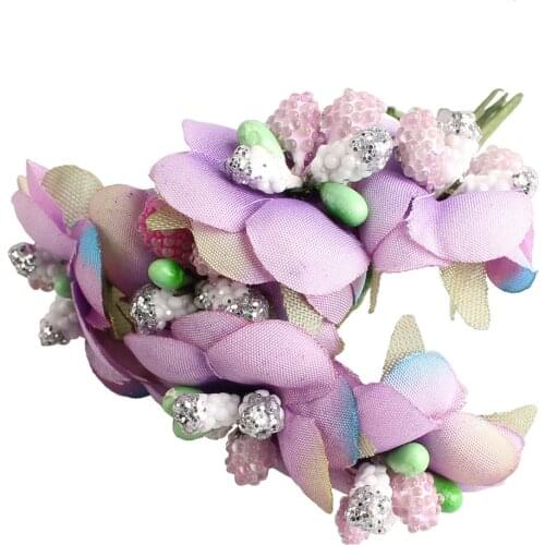 30 Pcs Silk Daisy Bride Bouquet For Christmas Home Wedding New Headwear Decoration Fake Plants Sunflower Artificial Flowers