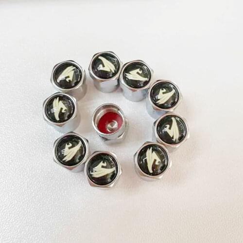 4pcs Wheel Valve Cap Car Styling Case For Toyota Harrier Camry Avensis Rav4 Emblems Cover Sticker Auto Exterior Accessories