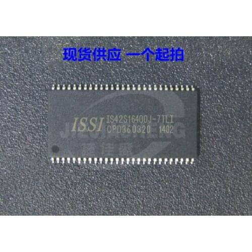 5pieces SDRAM IS42S16400J-7TLI