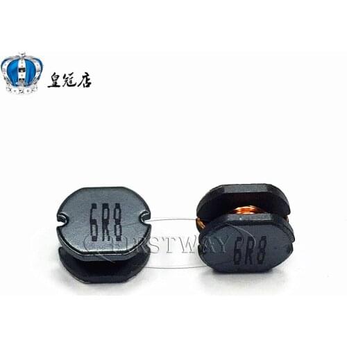 50pcs/SMD power inductors CD73 CD75 6.8UH word:6R8 I-shaped CD73=7.8*7*3.5MM/CD75=7.8*7*5MM
