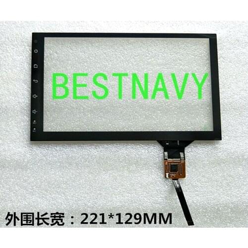 Free shipping 9inch touch screen digitizer 221*129mm for kl090hi395201 car DVD system LCD DISPLAY