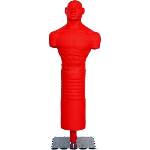 Blog shaped boxing tumbler silicone landing human-shaped punching bag fitness boxing vent