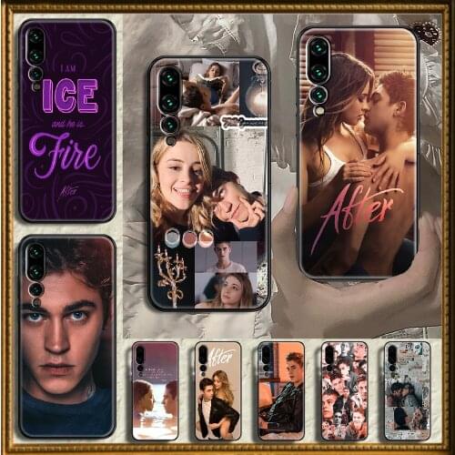 Movie After Phone case For Huawei P Mate P10 P20 P30 P40 10 20 Smart Z Pro Lite 2019 black painting Etui pretty shell luxury
