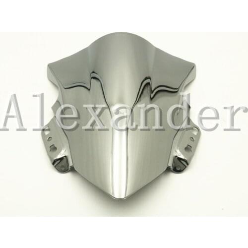 For Kawasaki Ninja 250SL 250 ZX250SL ZX 250SL 2014 2015 2016 2017 silver Motorcycl Windshield WindScreen Double Bubble